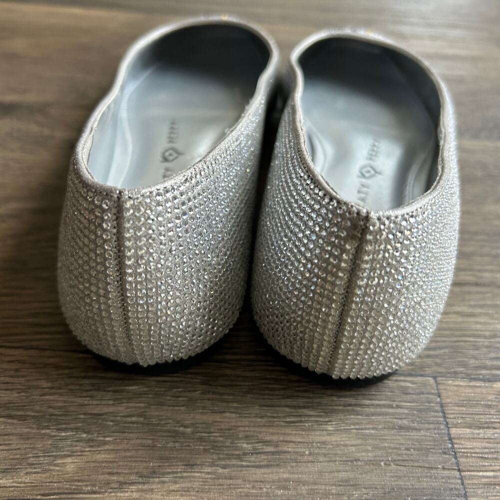 Katy Perry Collections Silver Hello Kitty Crystal Ballet Flats - Picture 4 of 11